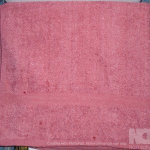 Gozze Bath Towels 27"W X 55"L  color maroon - 2 towels one price